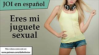 Obedece y pajéate como mi juguete esclavo con instrucciones para el culo