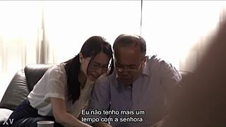 Afair lesbian matang Asia antara Nora dan ibu mertua Ayako Inoue.