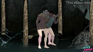 Moreno blir knullad av skrämmande kille i övergivet hus