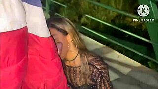 A esposa se entrega a dois homens na passarela da Via Dutra.