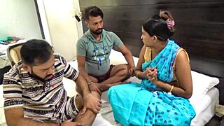 i wanted that maid so bad we seduced her into our desi threesome fuck fest didnt i?