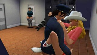 Жена в позе наездницы жестко трахается с коллегой рядом с мужем 😜